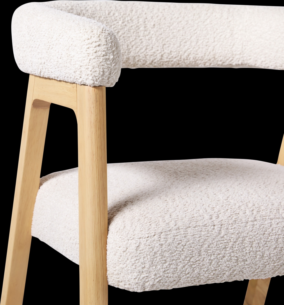 Villandrie II Ivory Counter Height Stool - Thumbnail - Image 5