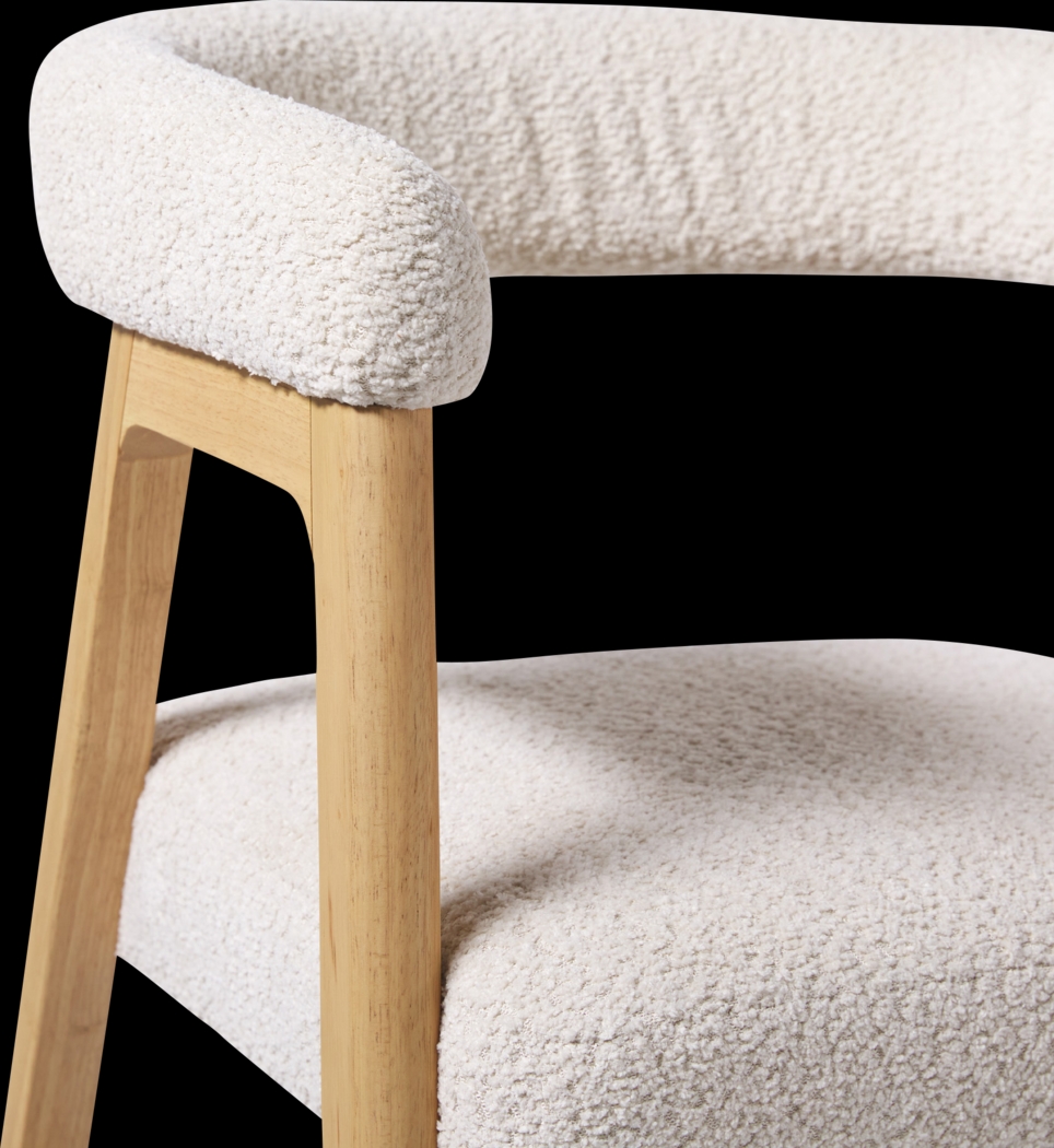 Villandrie II Ivory Dining Chair, Set of 2 - Thumbnail - Image 5