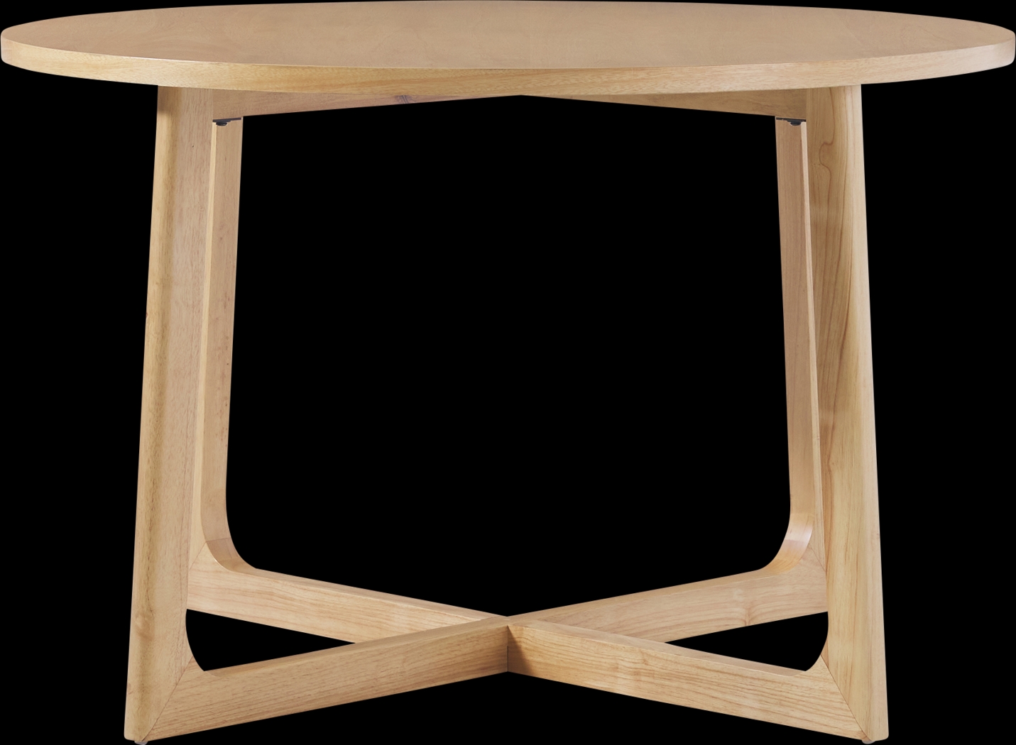 Villandrie Natural Round Dining Table - Thumbnail - Image 4