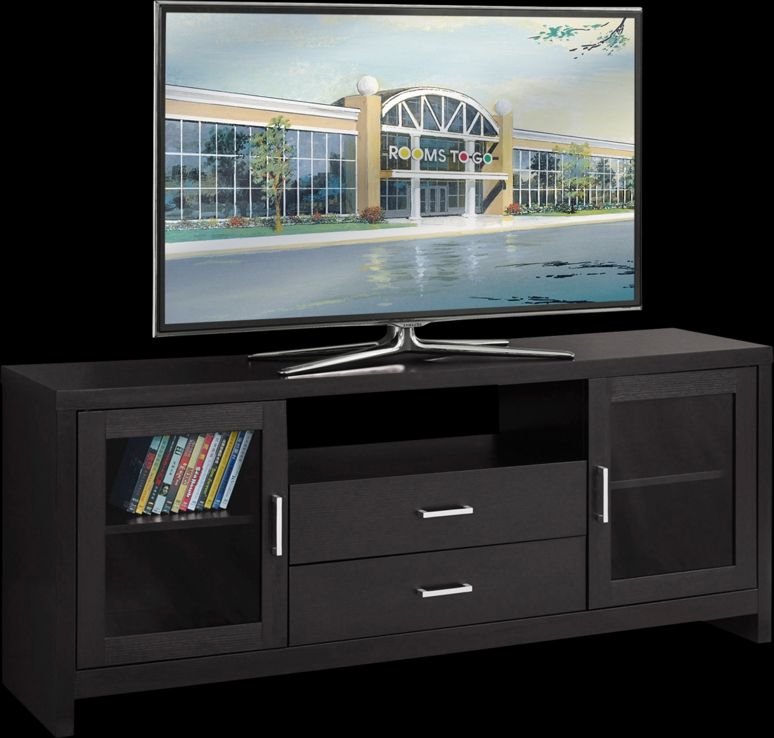 Villard Cappuccino 2 Drawer 60 in. Console - Thumbnail - Image 1