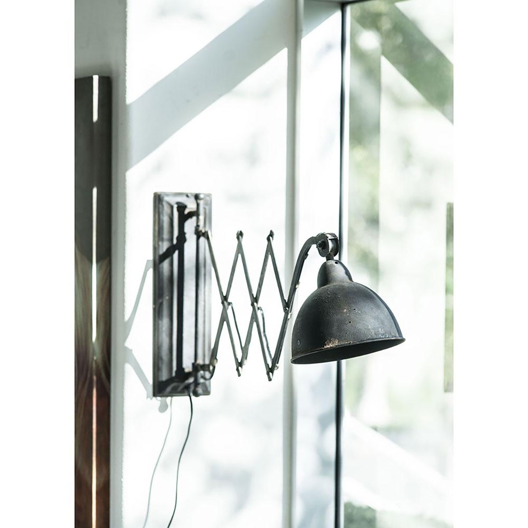 Villarreal Post Black Sconce - Thumbnail - Image 2