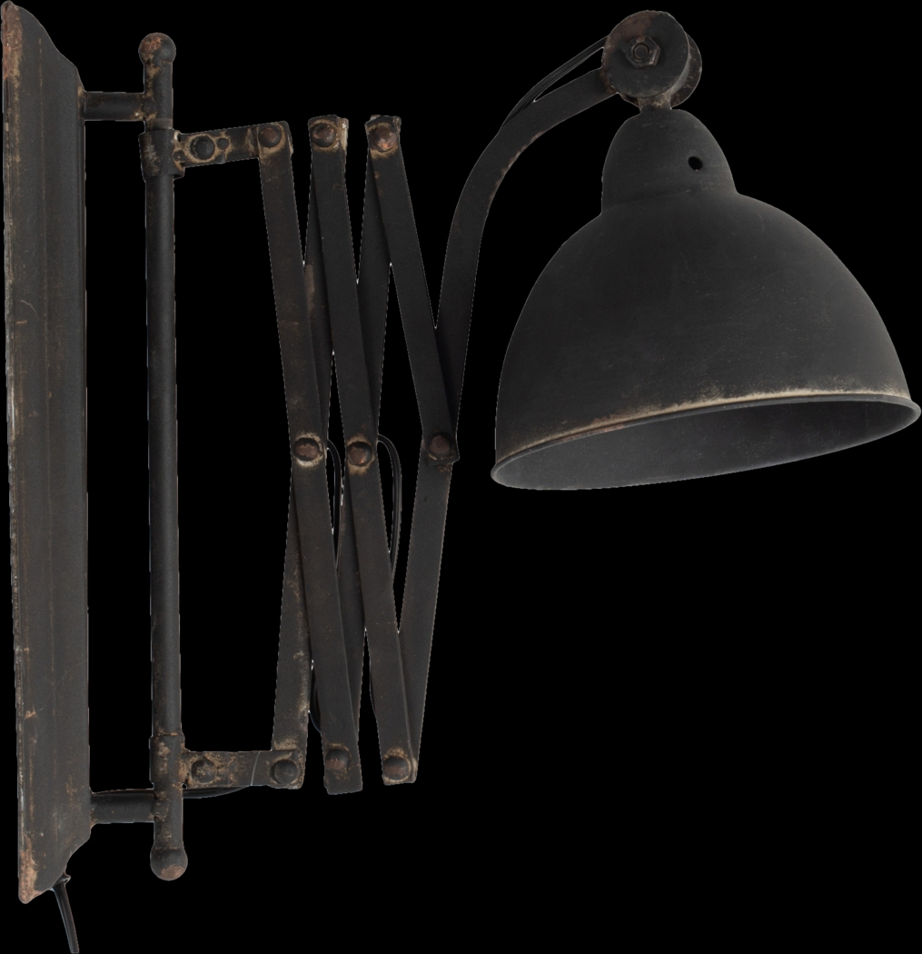 Villarreal Post Black Sconce - Thumbnail - Image 3