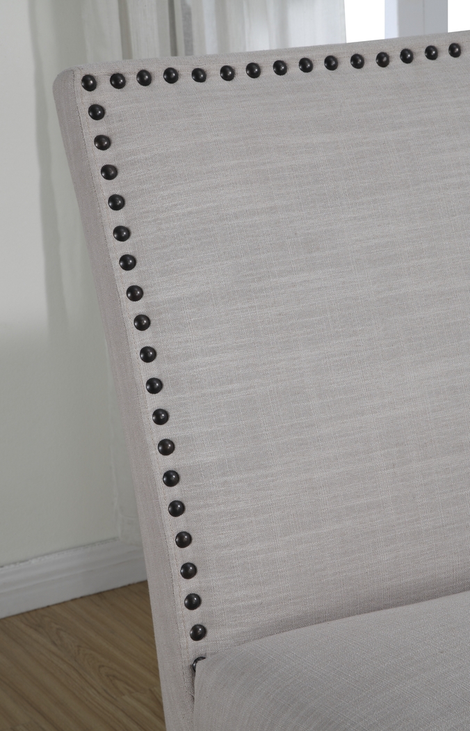 Vina Gray Banquette - Thumbnail - Image 4