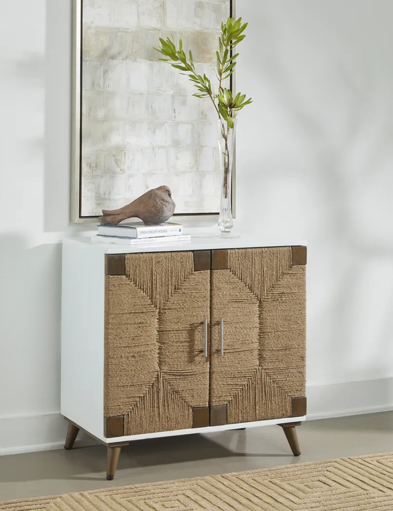 Vinemont White Accent Cabinet - Thumbnail - Image 2