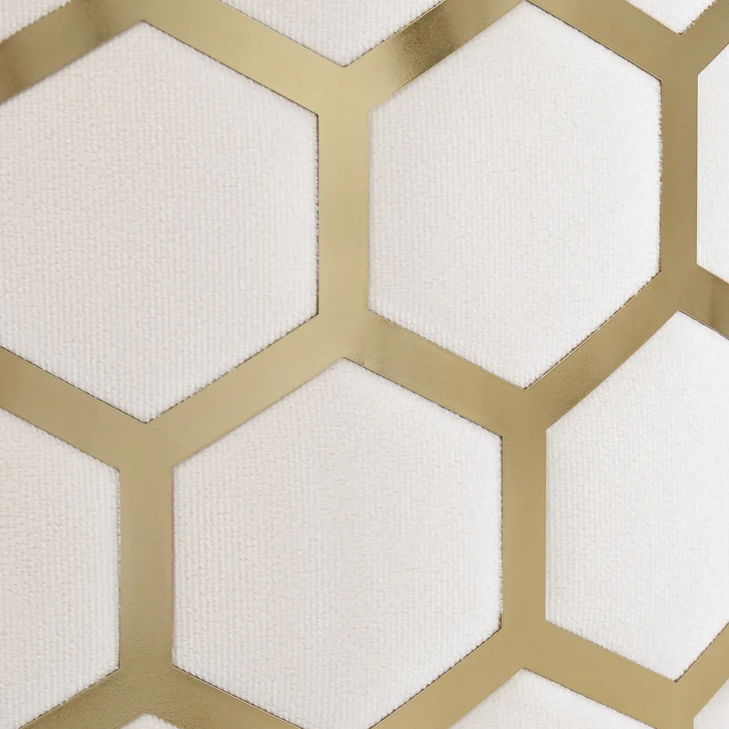 Vinesville Cream Ottoman - Thumbnail - Image 3