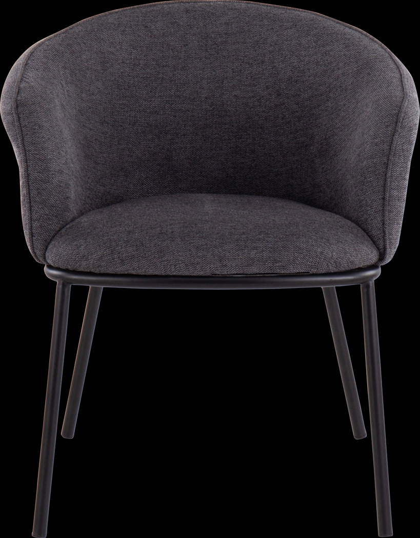 Vinevale Charcoal Side Chair - Thumbnail - Image 5