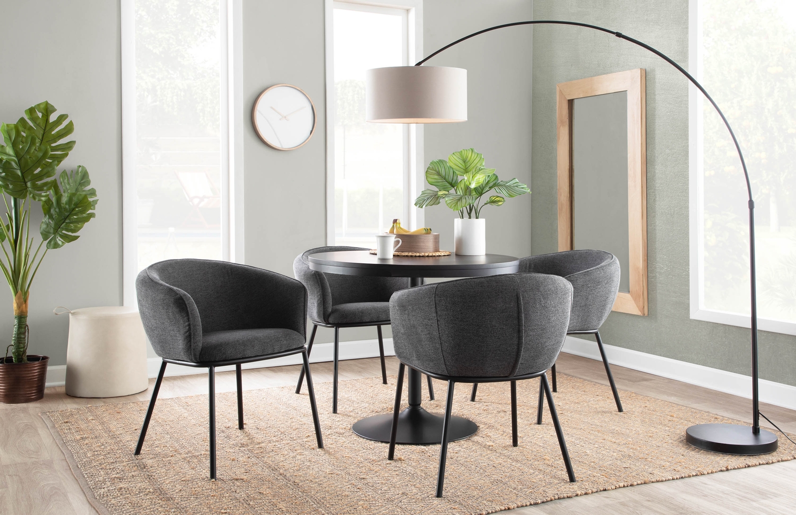 Vinevale Charcoal Side Chair - Thumbnail - Image 9