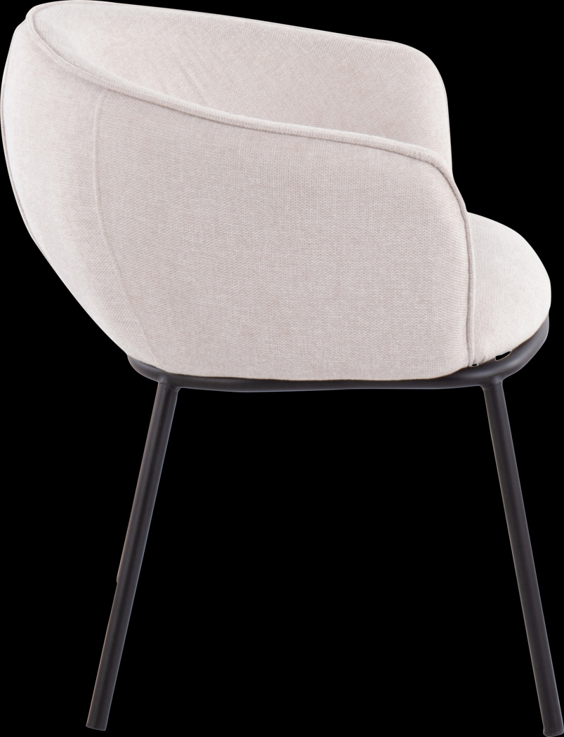 Vinevale Cream Side Chair - Thumbnail - Image 2