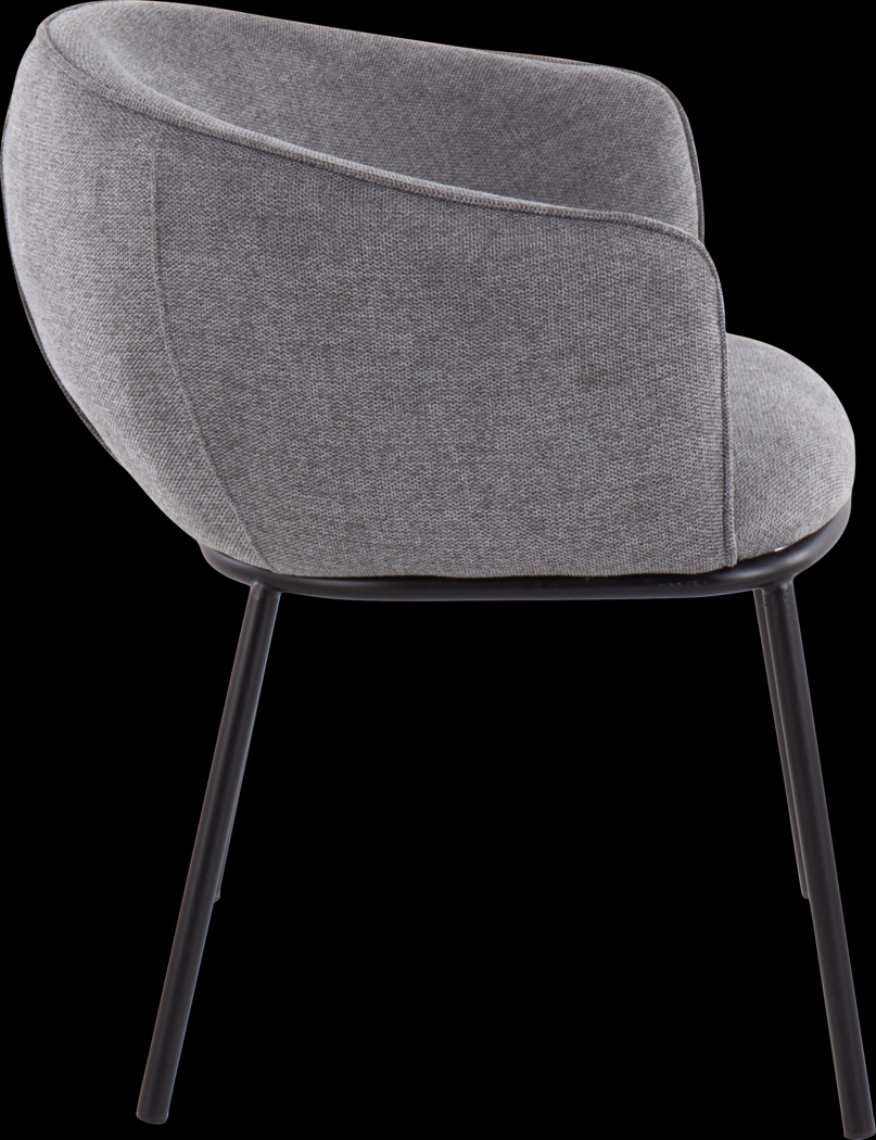 Vinevale Gray Side Chair - Thumbnail - Image 2