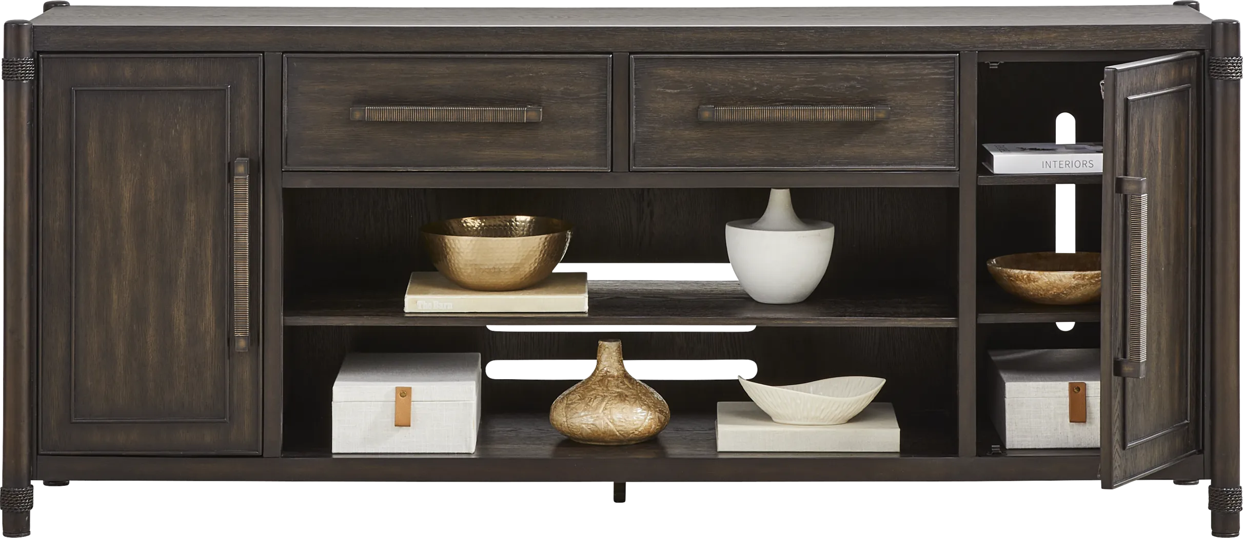 Vineyard Estates Brown 78 in. Console - Thumbnail - Image 2