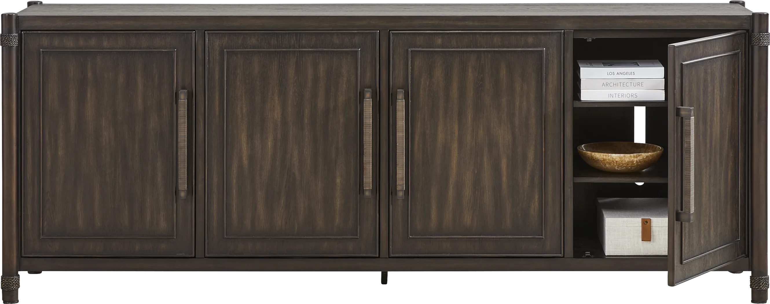 Vineyard Estates Brown 86 in. Console - Thumbnail - Image 2