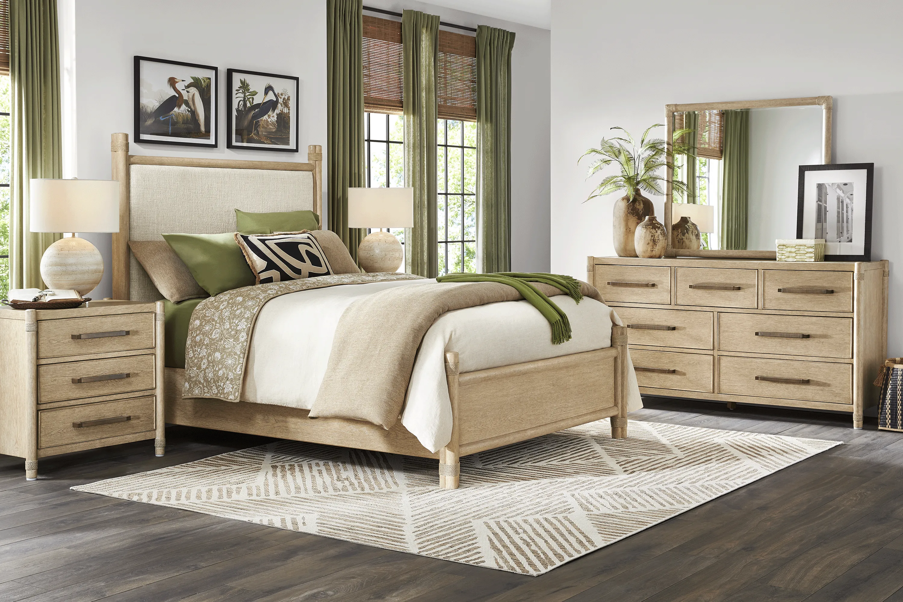 Vineyard Estates Natural Mirror - Thumbnail - Image 2