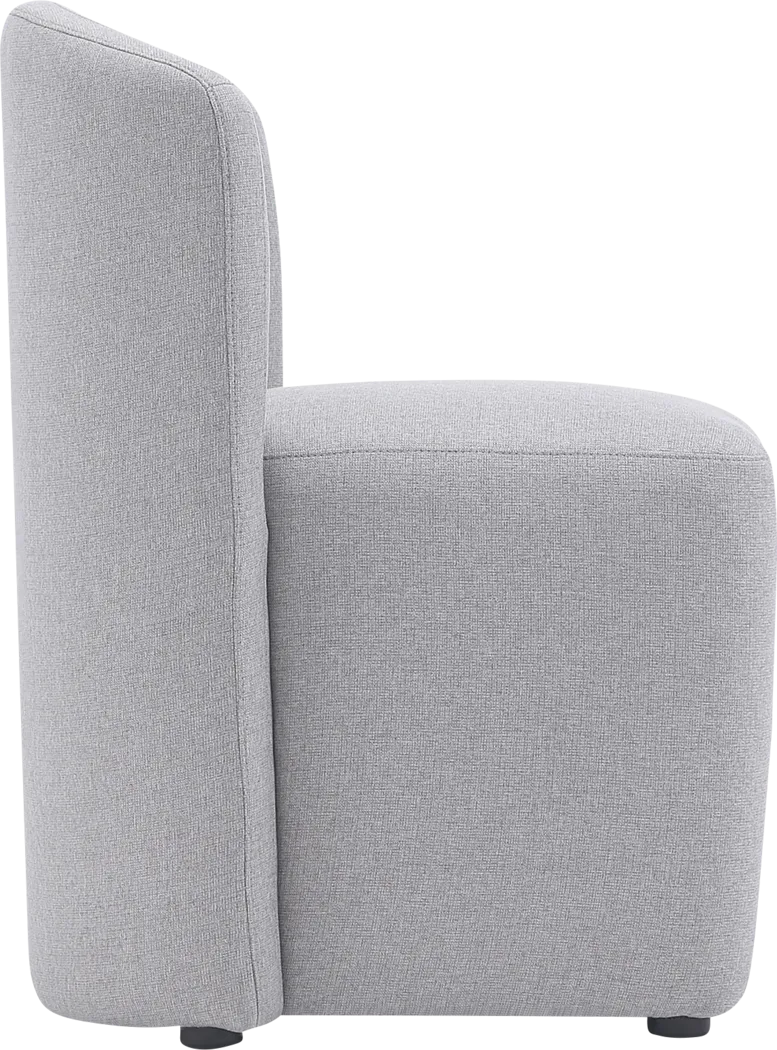 Vingia Gray Side Chair - Thumbnail - Image 3