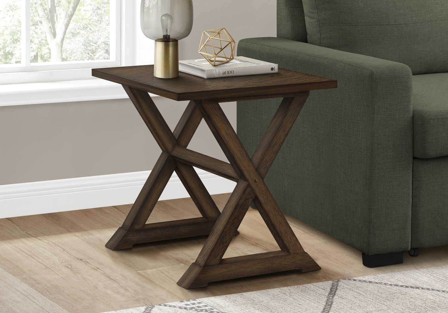 Vinnedge Walnut Accent Table - Thumbnail - Image 2