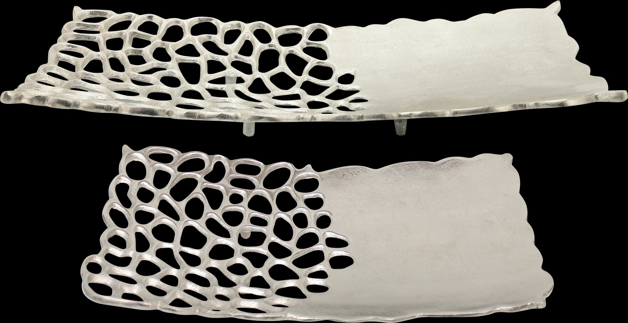 Vinnturi Silver Tray, Set of 2 - Thumbnail - Image 1