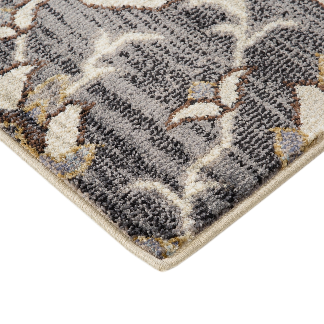 Vinrue Ivory/Blue 5'3 x 7'6 Rug - Thumbnail - Image 9