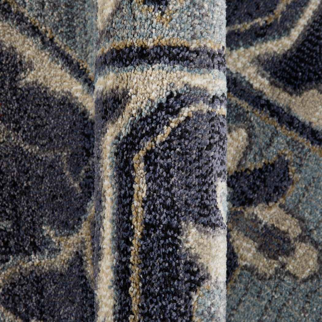 Vinrue Purple 5'3 x 7'6 Rug - Thumbnail - Image 3