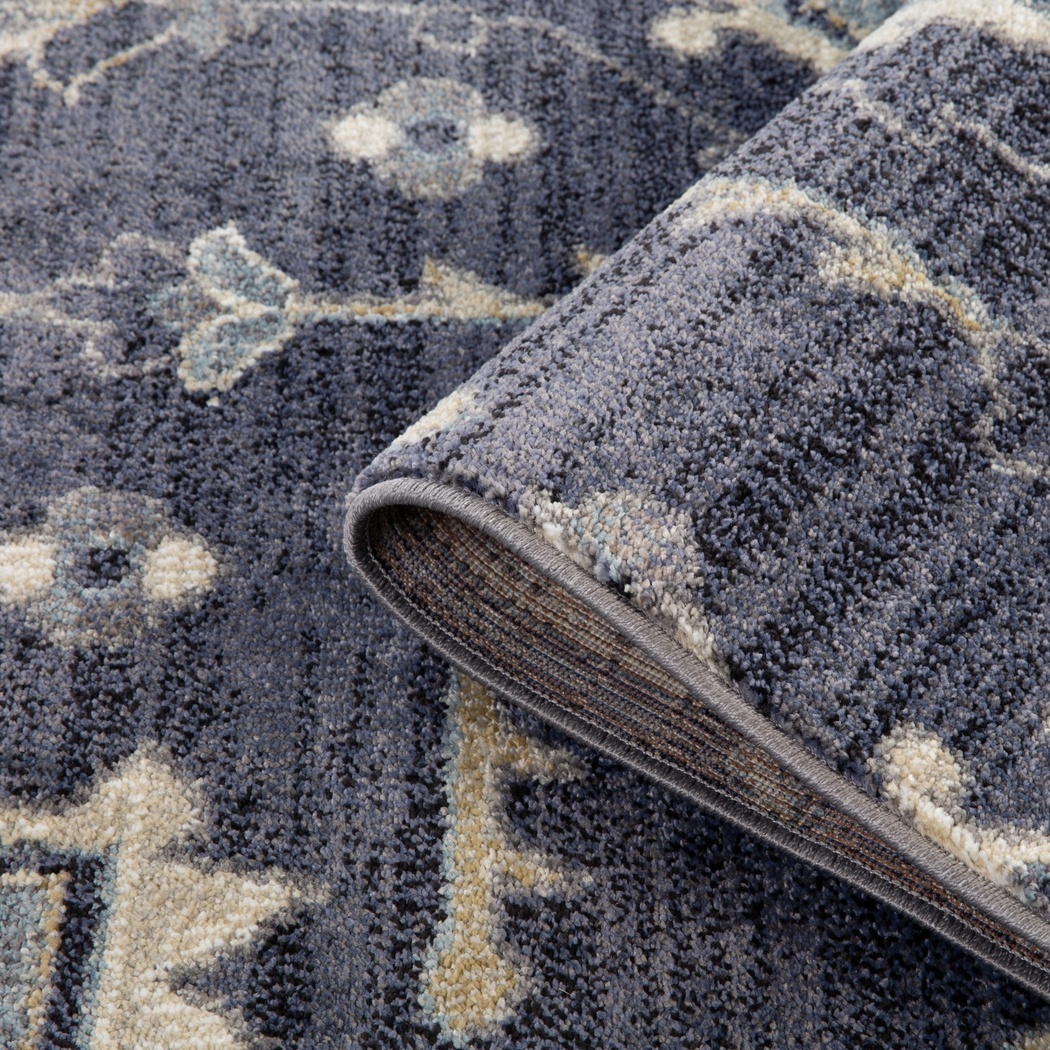 Vinrue Purple 5'3 x 7'6 Rug - Thumbnail - Image 6