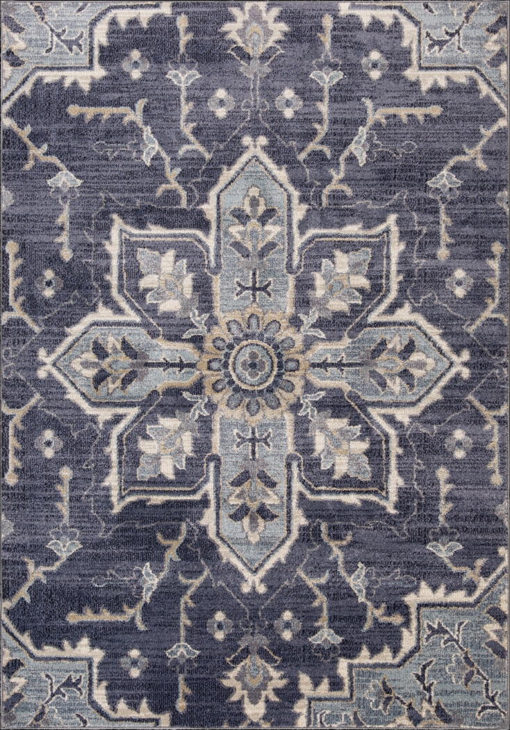 Vinrue Purple 5'3 x 7'6 Rug - Thumbnail - Image 1