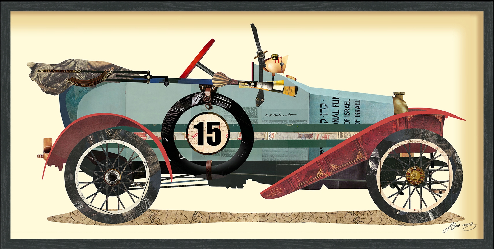 Vintage Era Car Artwork - Thumbnail - Image 1