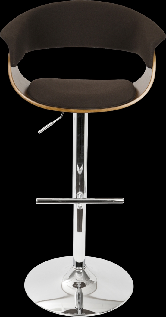 Vintage Mod Espresso Adjustable Barstool - Thumbnail - Image 3