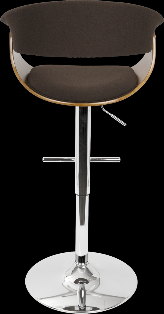 Vintage Mod Espresso Adjustable Barstool - Thumbnail - Image 4