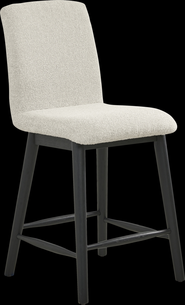 Viola Black Counter Height Stool - Thumbnail - Image 1