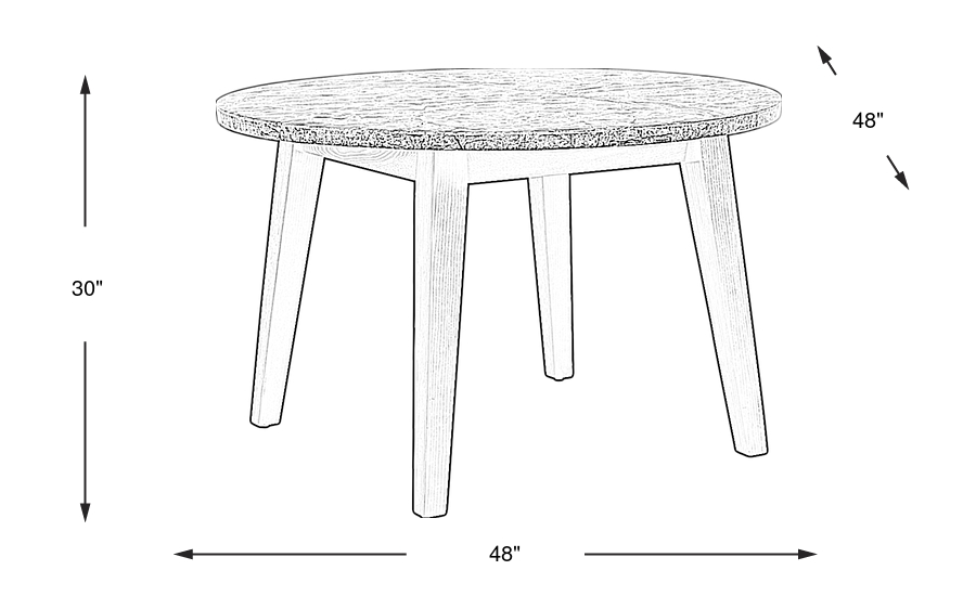 Dimension Image. Please refer to the Dimension Tab on this page for dimension details.