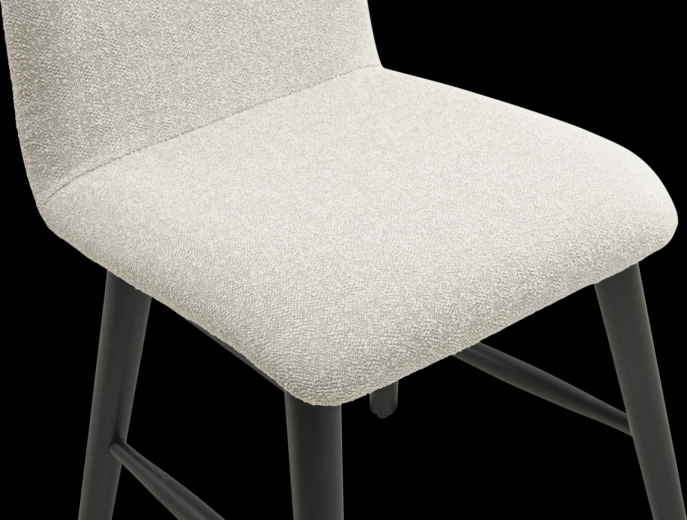 Viola Black 6 Pc Marble Top Dining Room - Thumbnail - Image 9