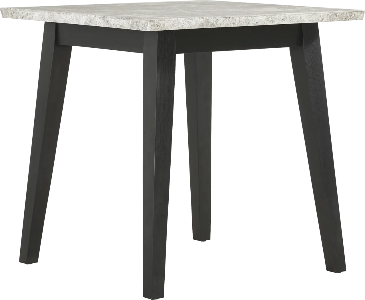 Viola Black 3 Pc Square Counter Height Dining Room - Image 2
