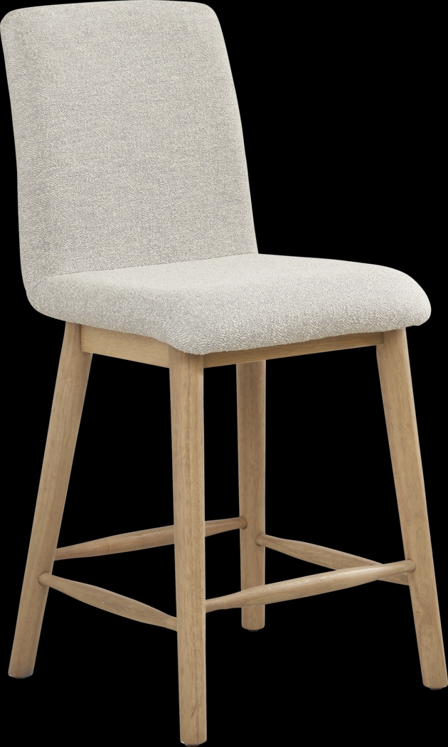 Viola Natural Counter Height Stool - Thumbnail - Image 1