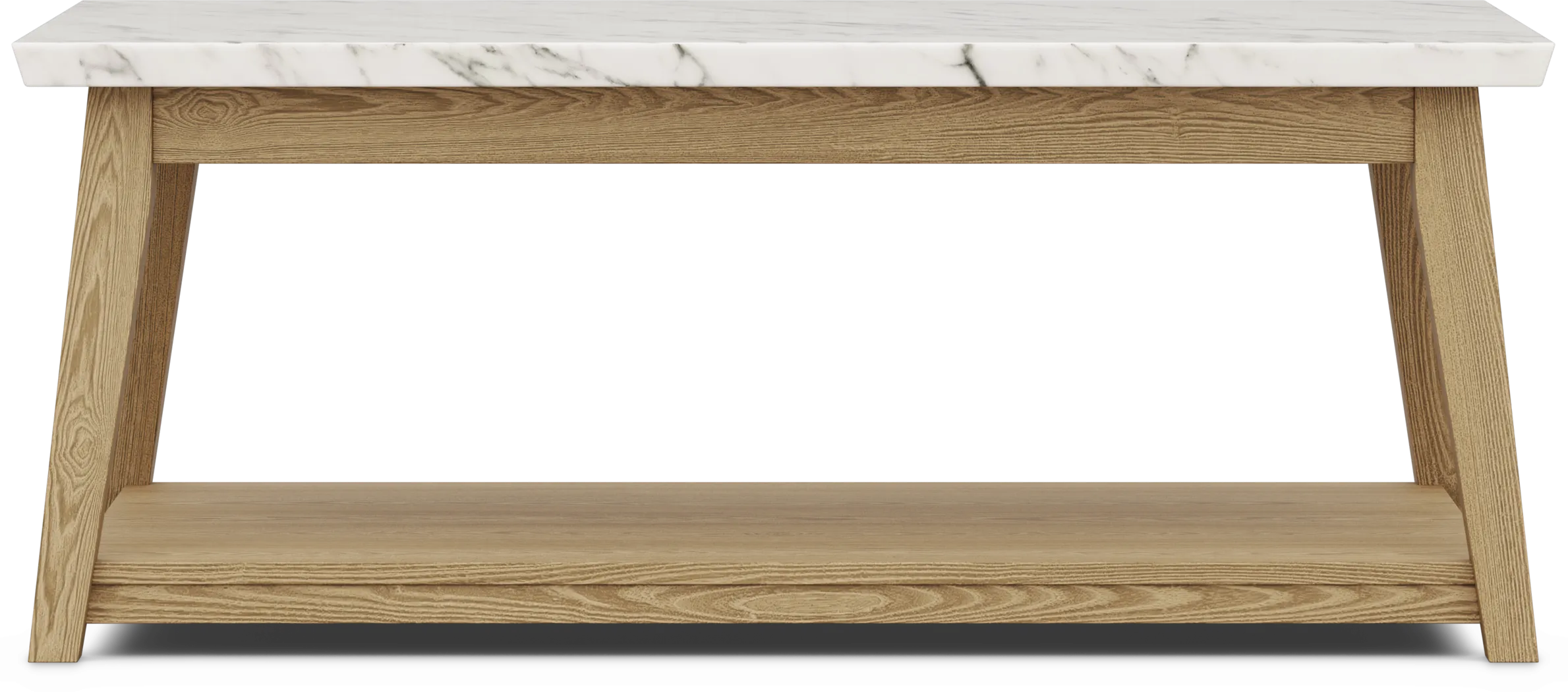 Viola Natural Marble Top Cocktail Table - Image 2