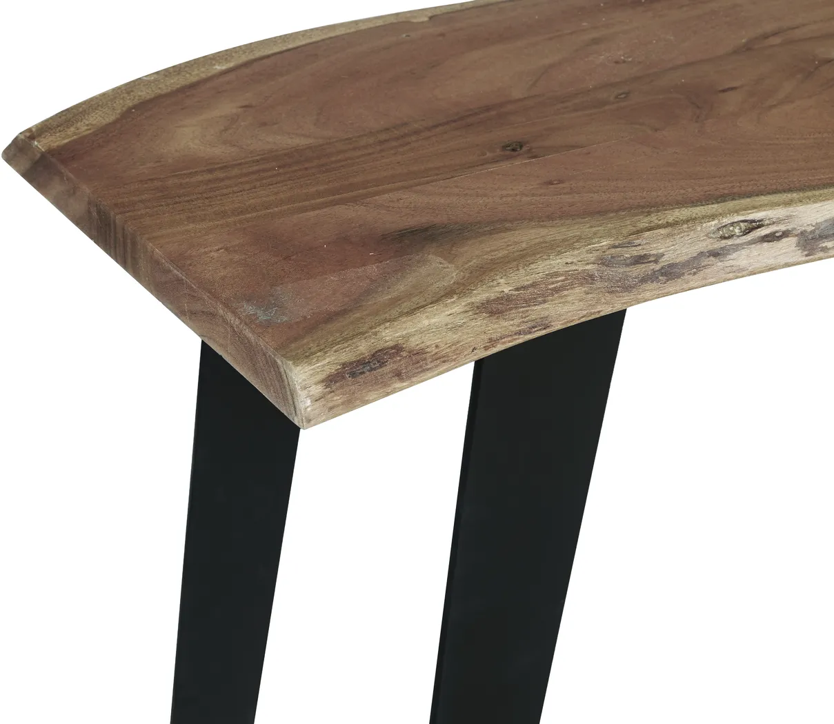 Violenan Brown Sofa Table - Thumbnail - Image 4