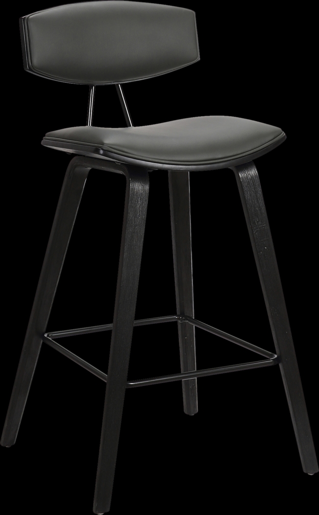 Vionett Gray Counter Height Stool - Thumbnail - Image 1