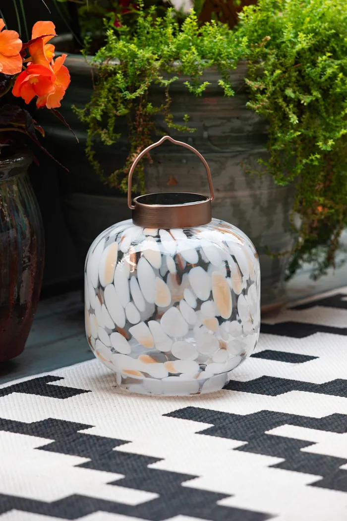 Virela White Outdoor Lantern - Thumbnail - Image 5