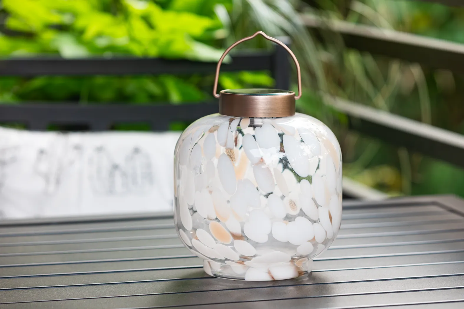 Virela White Outdoor Lantern - Thumbnail - Image 8