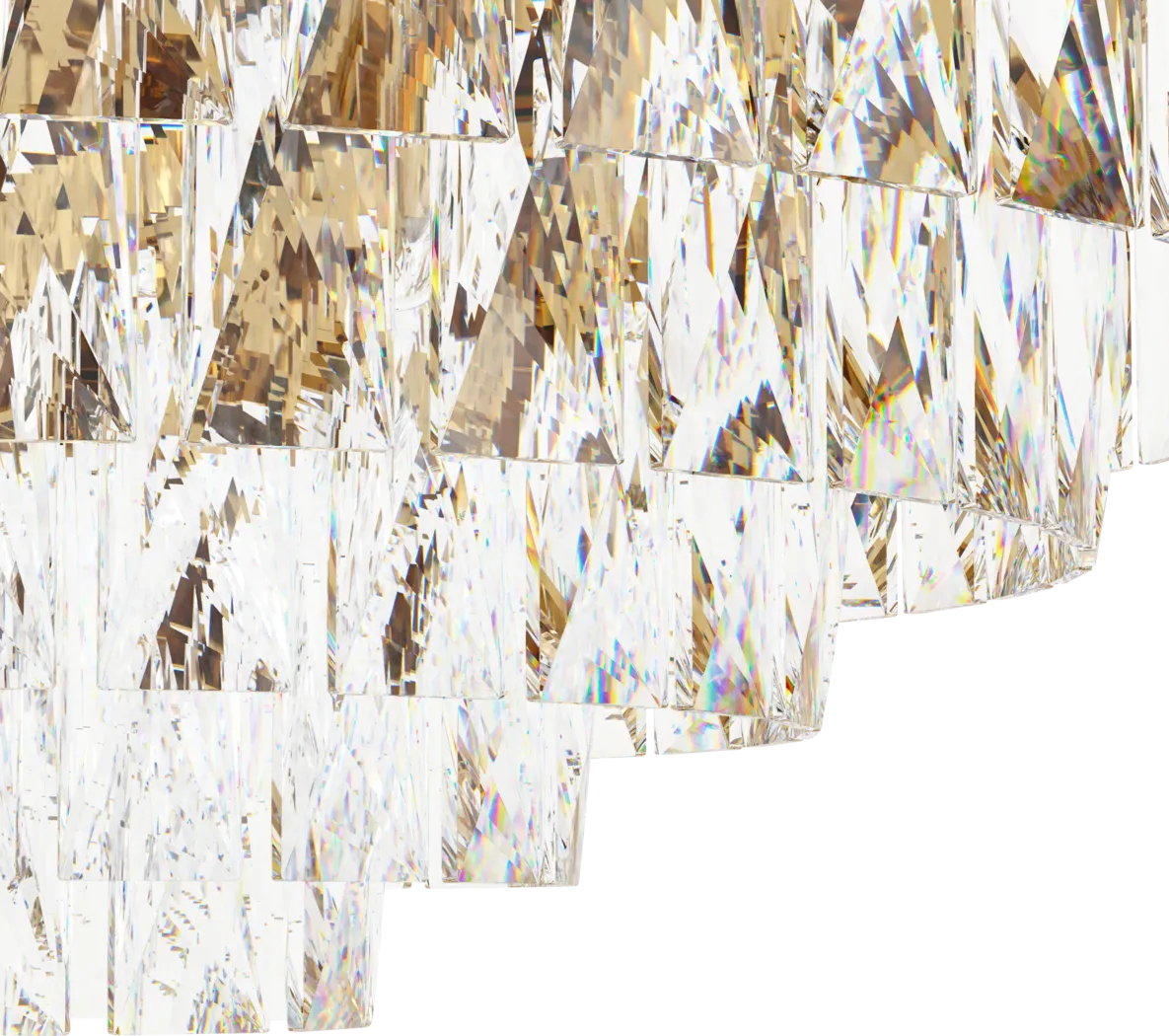 Virgil Sea Gold Flush Mount - Thumbnail - Image 3