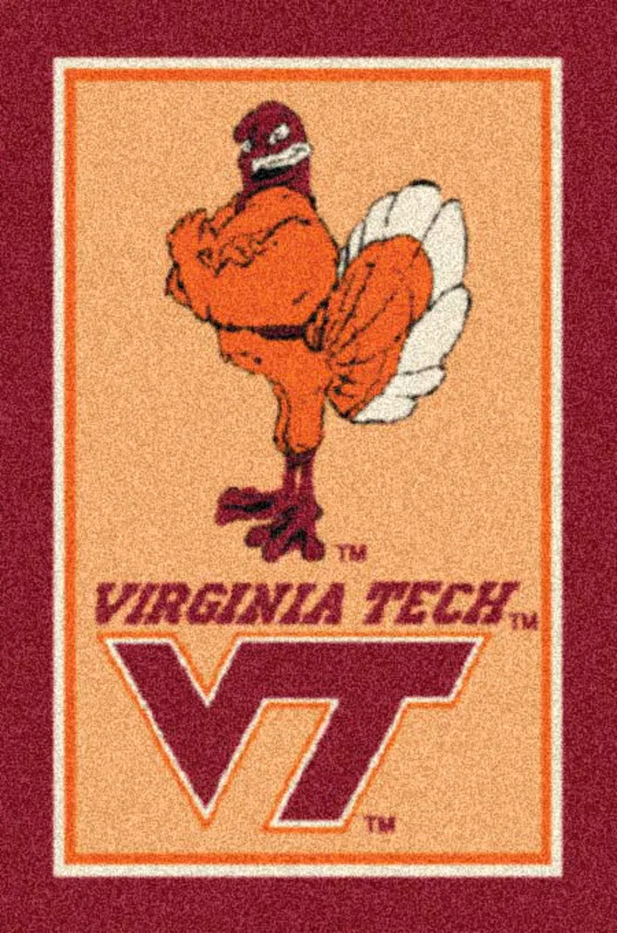 Virginia Tech 4 x 5 Mascot Rug - Thumbnail - Image 1