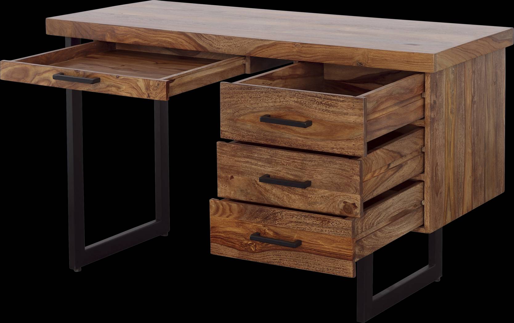 Viridian Black Accent Cabinet - Thumbnail - Image 6