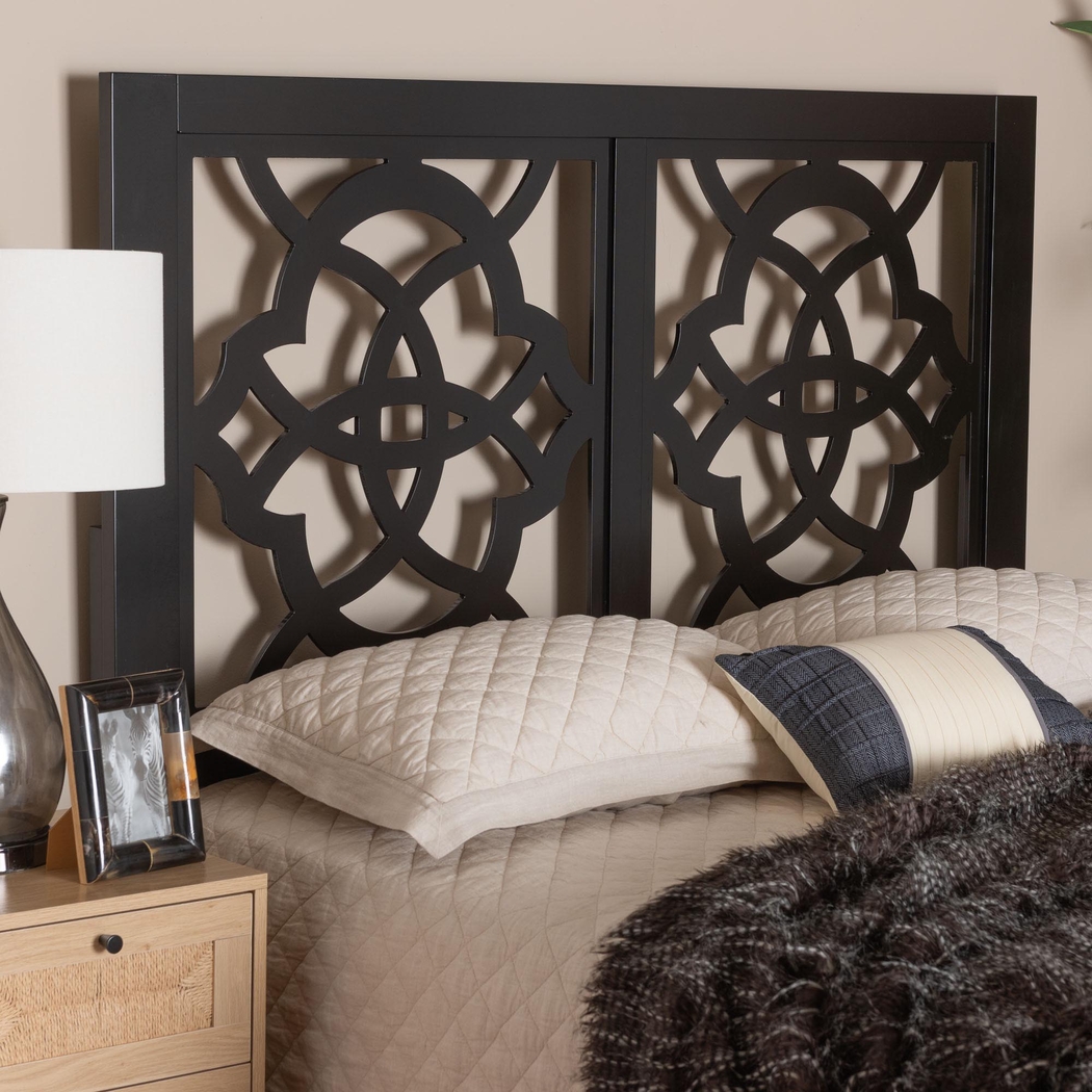 Virlilia Espresso Brown Queen Headboard - Thumbnail - Image 2