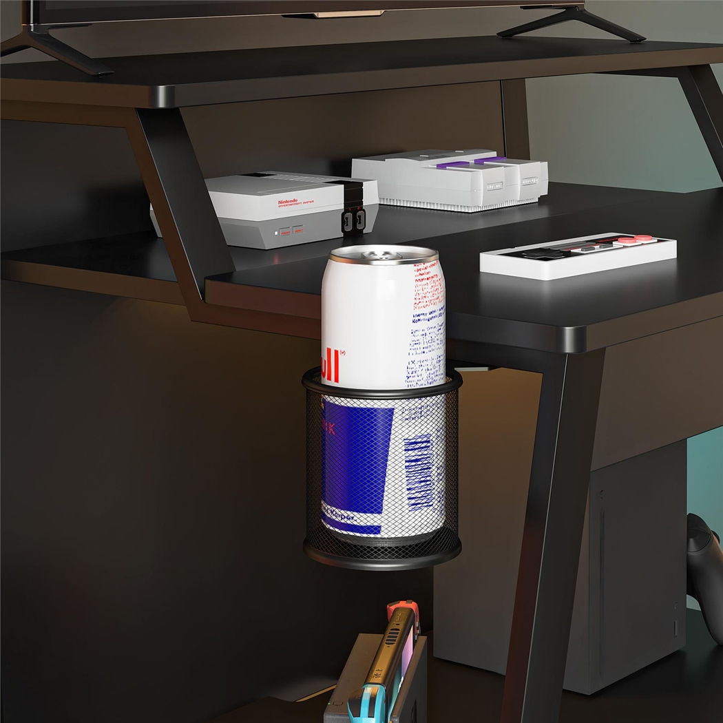 Virmar Black Gaming Desk - Thumbnail - Image 15