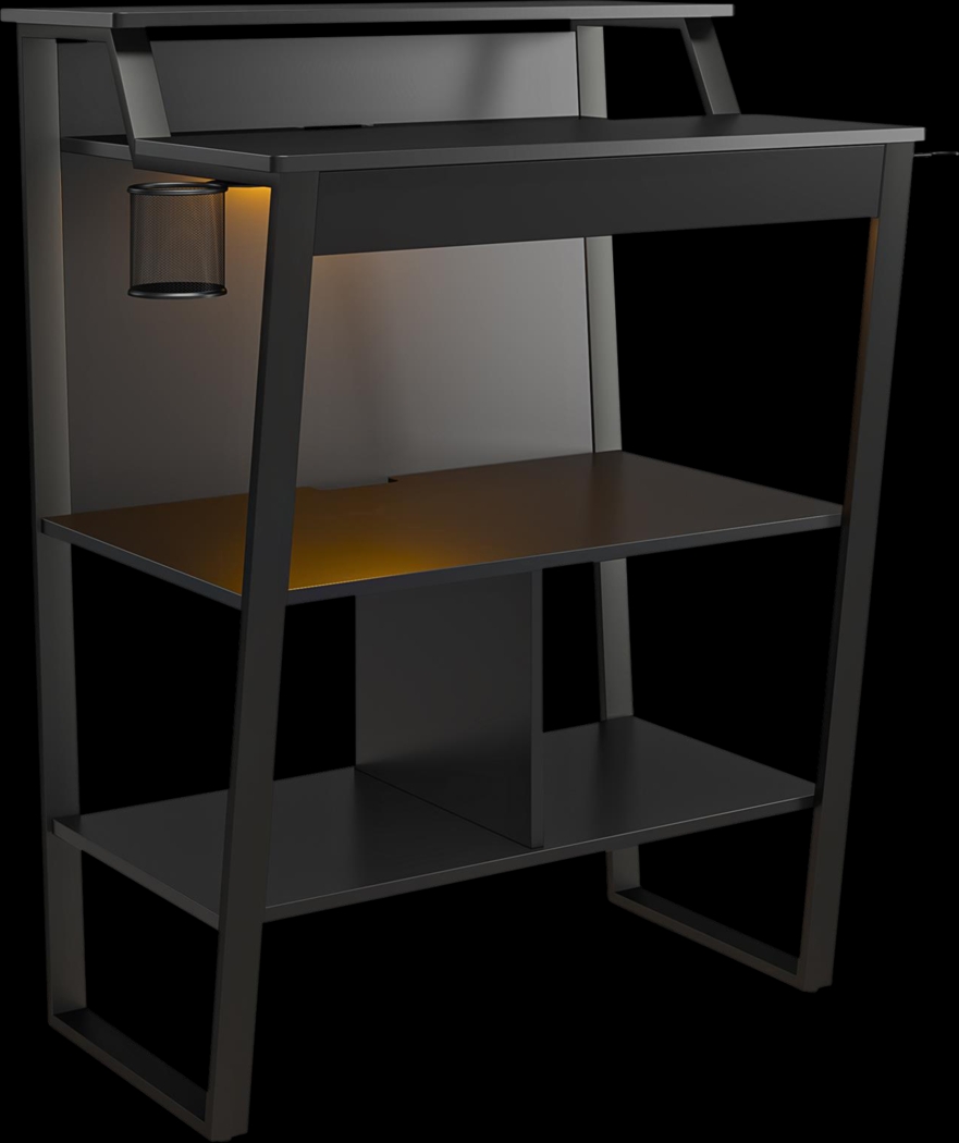 Virmar Black Gaming Desk - Thumbnail - Image 6