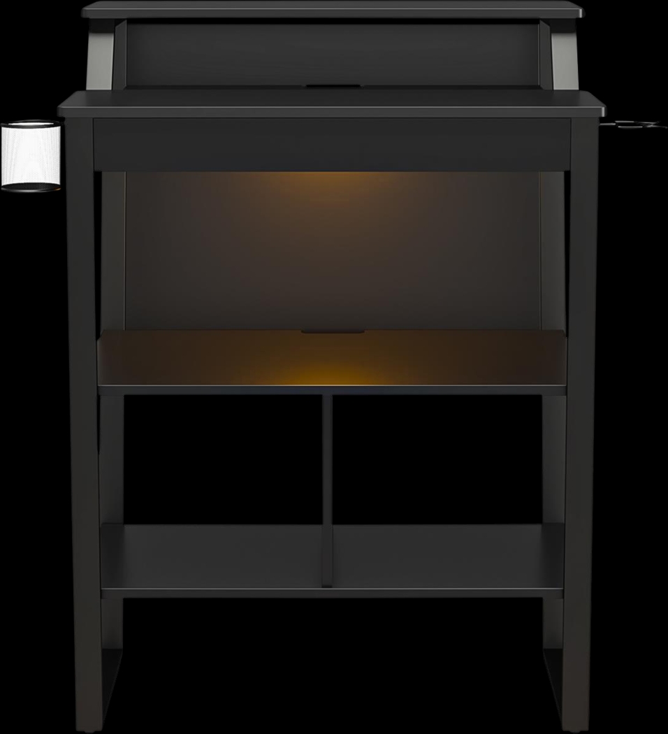 Virmar Black Gaming Desk - Thumbnail - Image 10