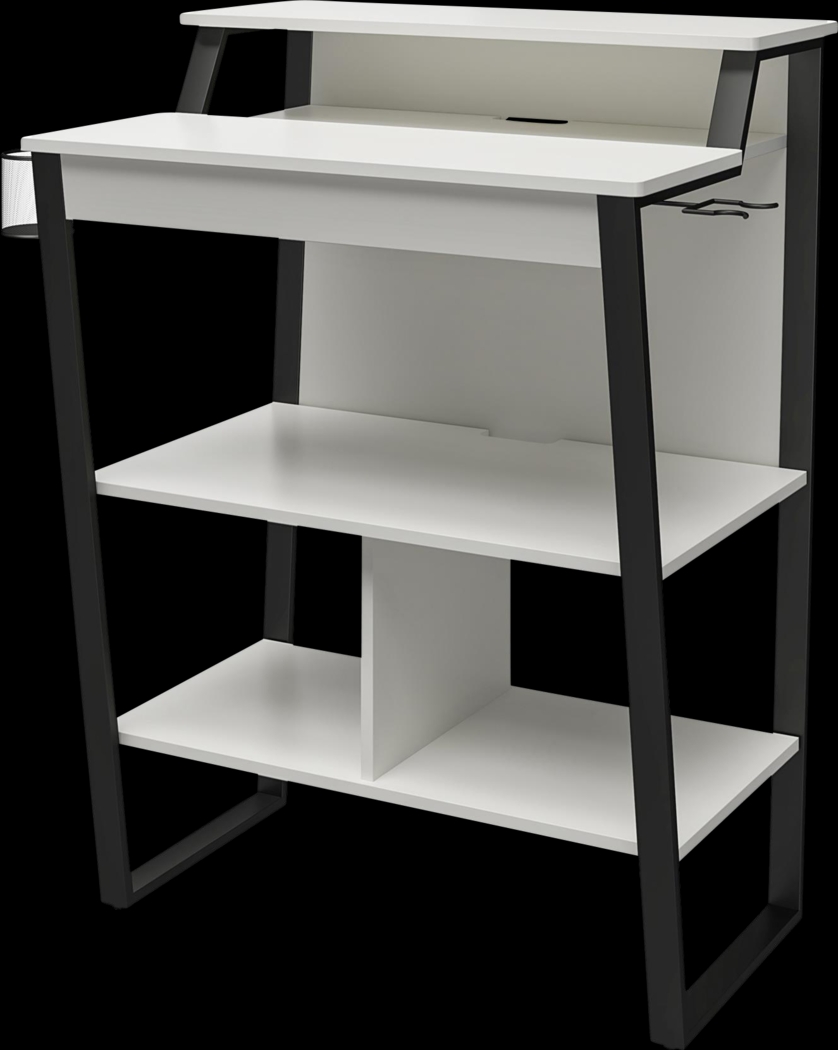 Virmar White Gaming Desk - Thumbnail - Image 5