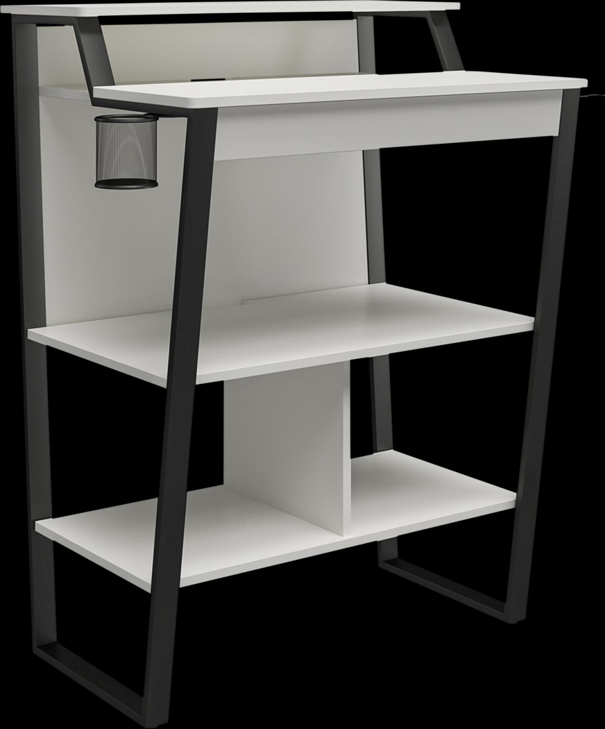 Virmar White Gaming Desk - Thumbnail - Image 1