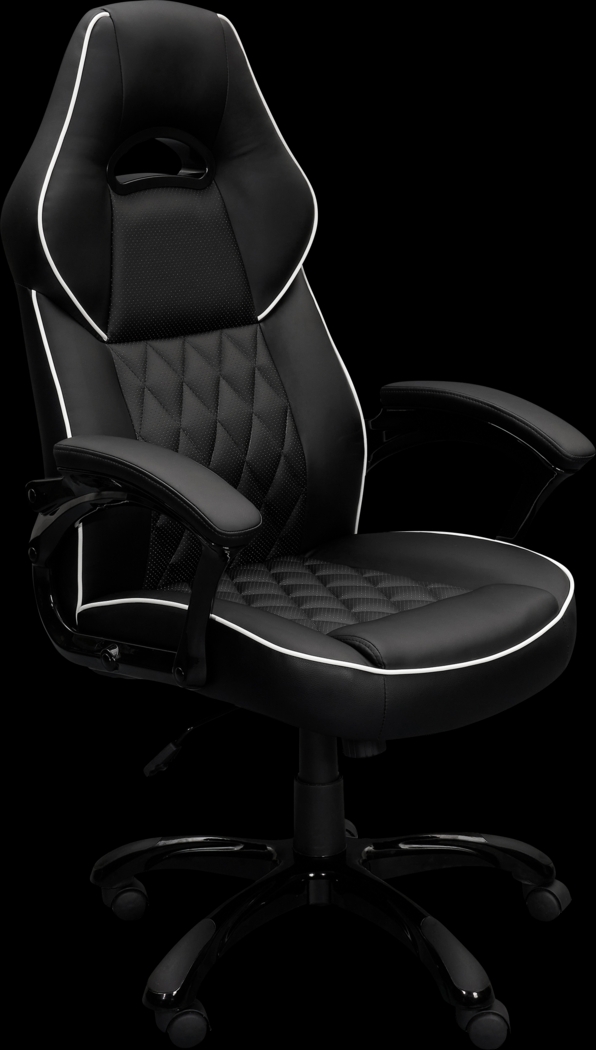 Virsor Black Office Chair - Thumbnail - Image 1