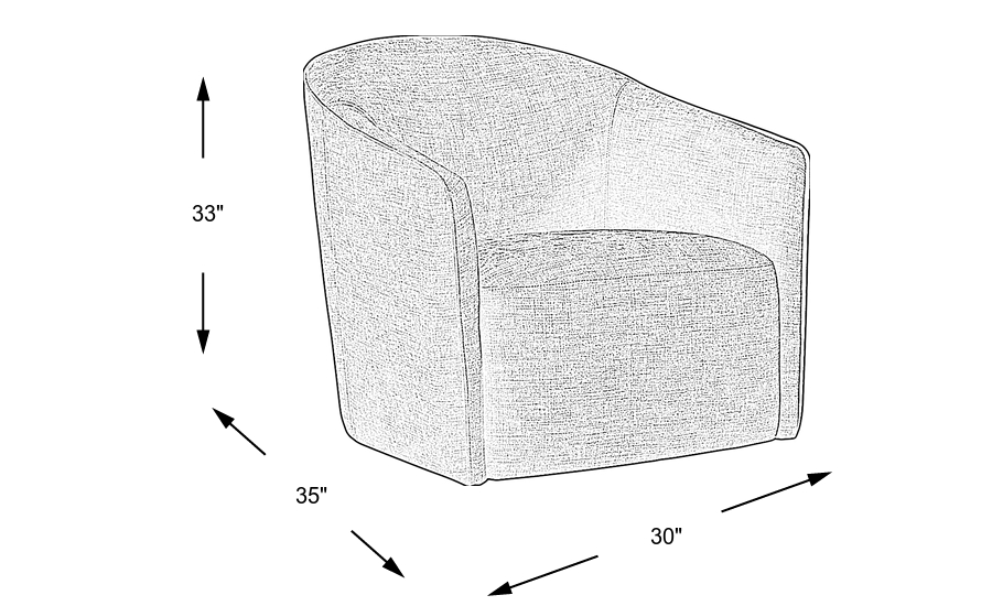 Dimension Image. Please refer to the Dimension Tab on this page for dimension details.