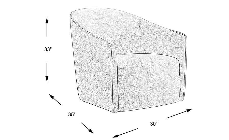 Dimension Image. Please refer to the Dimension Tab on this page for dimension details.