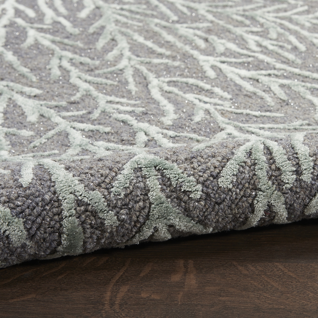 Vista Valley Gray 2'3" x 8' Rug - Thumbnail - Image 2