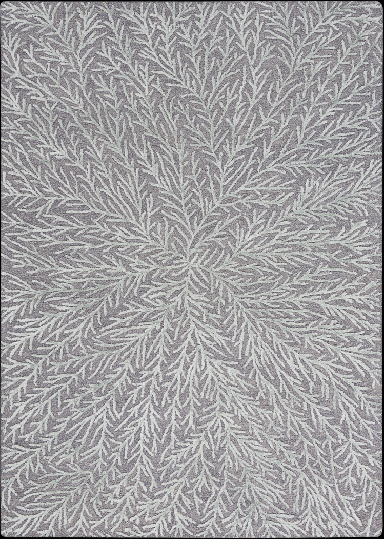Vista Valley Gray 5'3" x 7'3" Rug - Thumbnail - Image 1